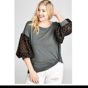 🍁New boutique Plus size knit top